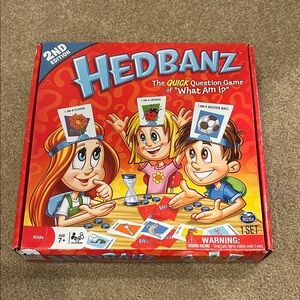 Second addition, headbanz quick question game